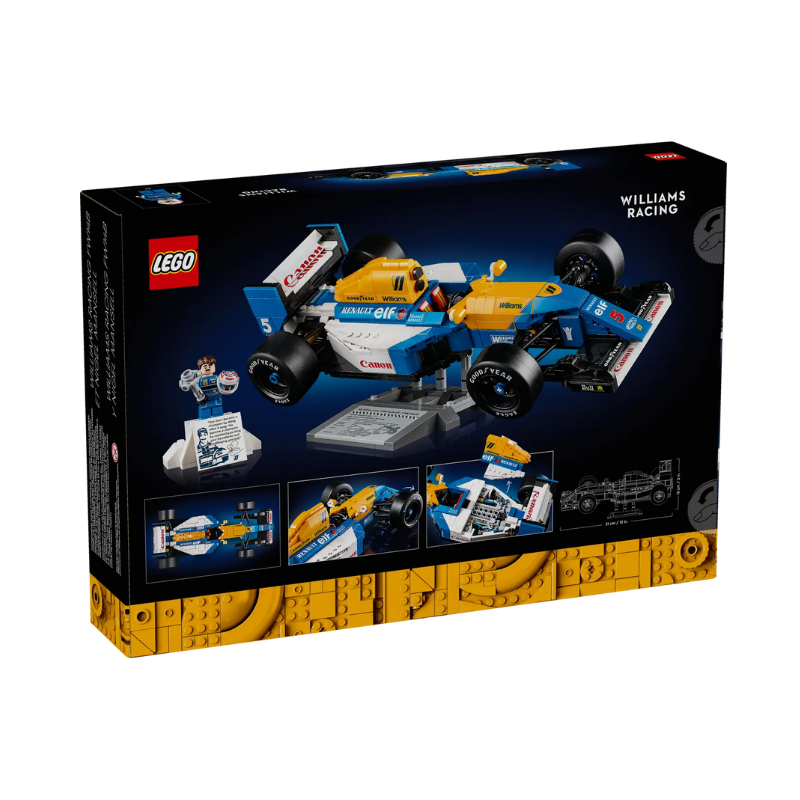 LEGO ICONS - WILLIAMS RACING FW14B & NIGEL MANSELL