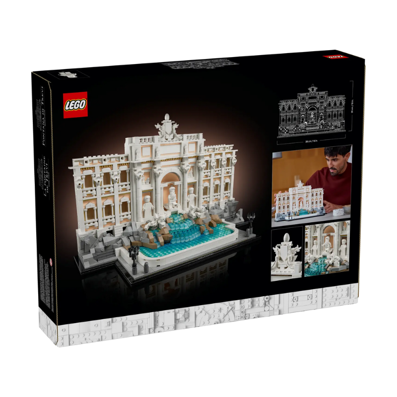 LEGO ARCHITECTURE - TREVI FOUNTAIN 