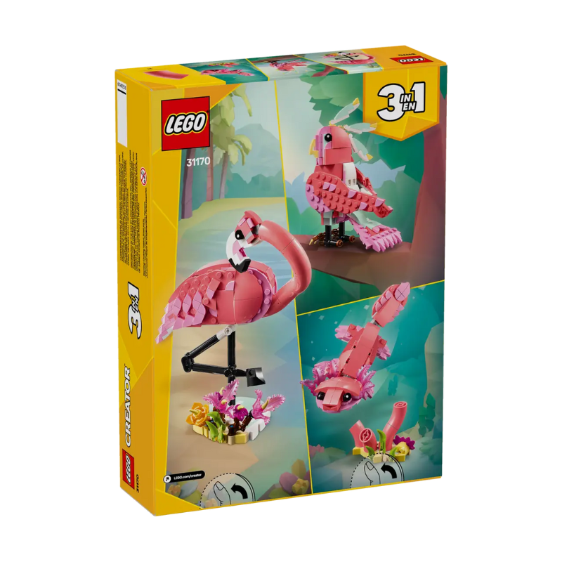 LEGO CREATOR - WILD ANIMALS: PINK FLAMINGO 