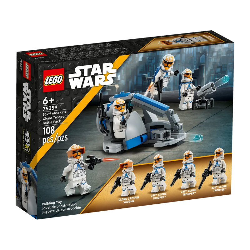 LEGO STAR WARS - 332ND AHSOKA'S CLONE TROOPER BATTLE