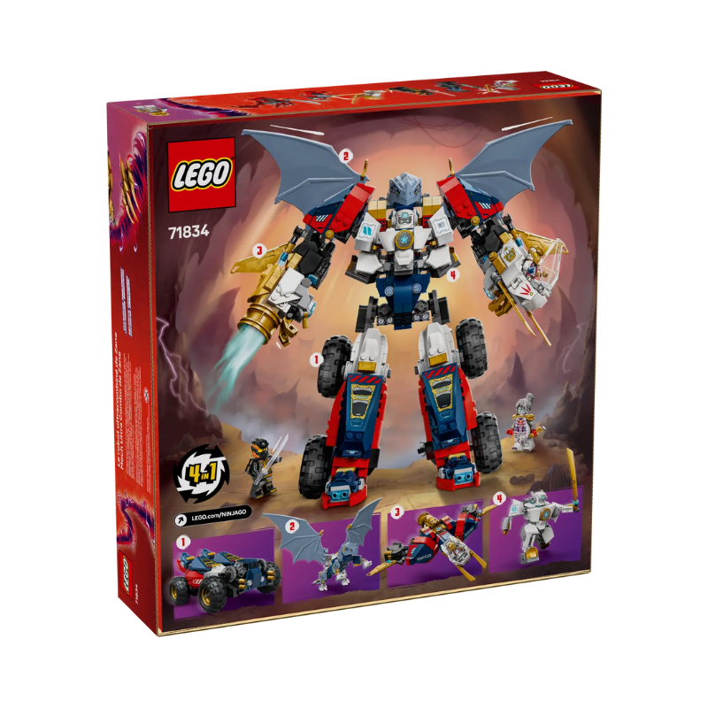 LEGO NINJAGO - ZANE'S ULTRA COMBINER MECH