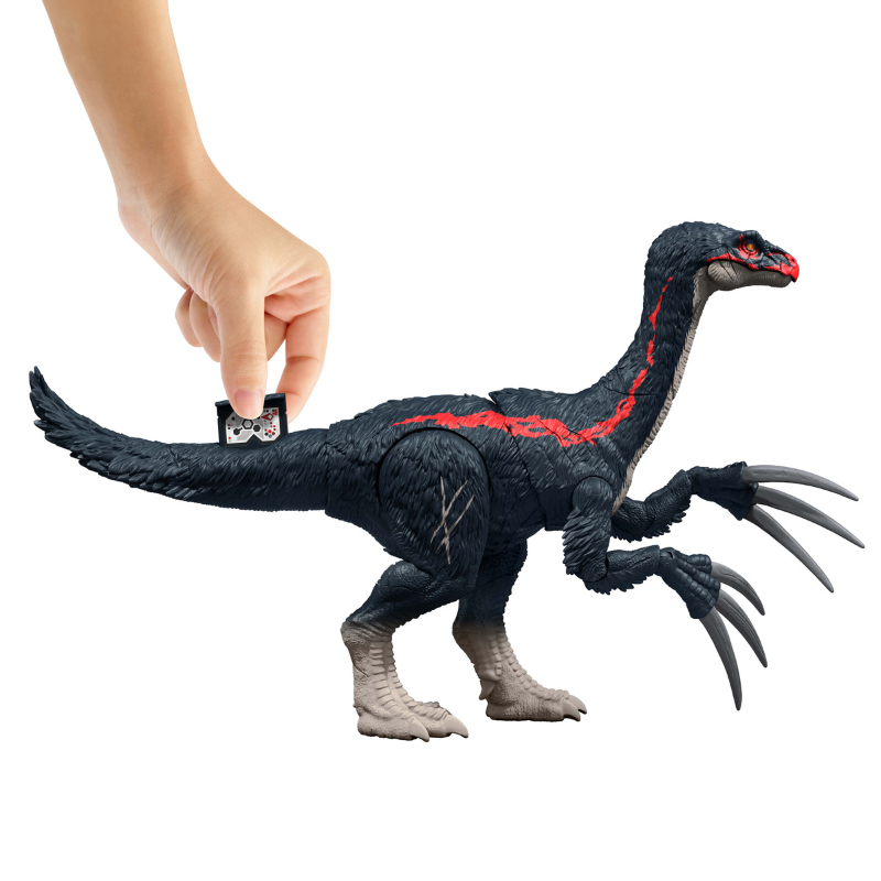 JURASSIC WORLD THERIZINOSAYROS ME HXOYS & LEITOYRGEIA EPITHESHS