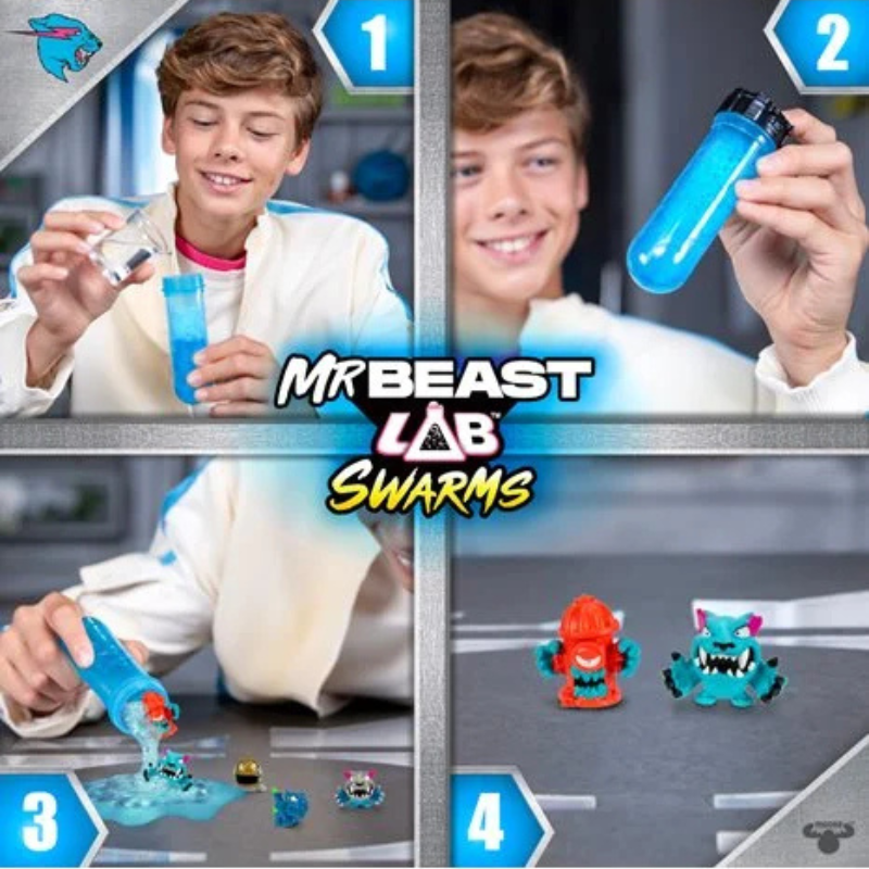 MR BEAST LAB - 5 ΦΙΓΟΥΡΕΣ SWARMS 