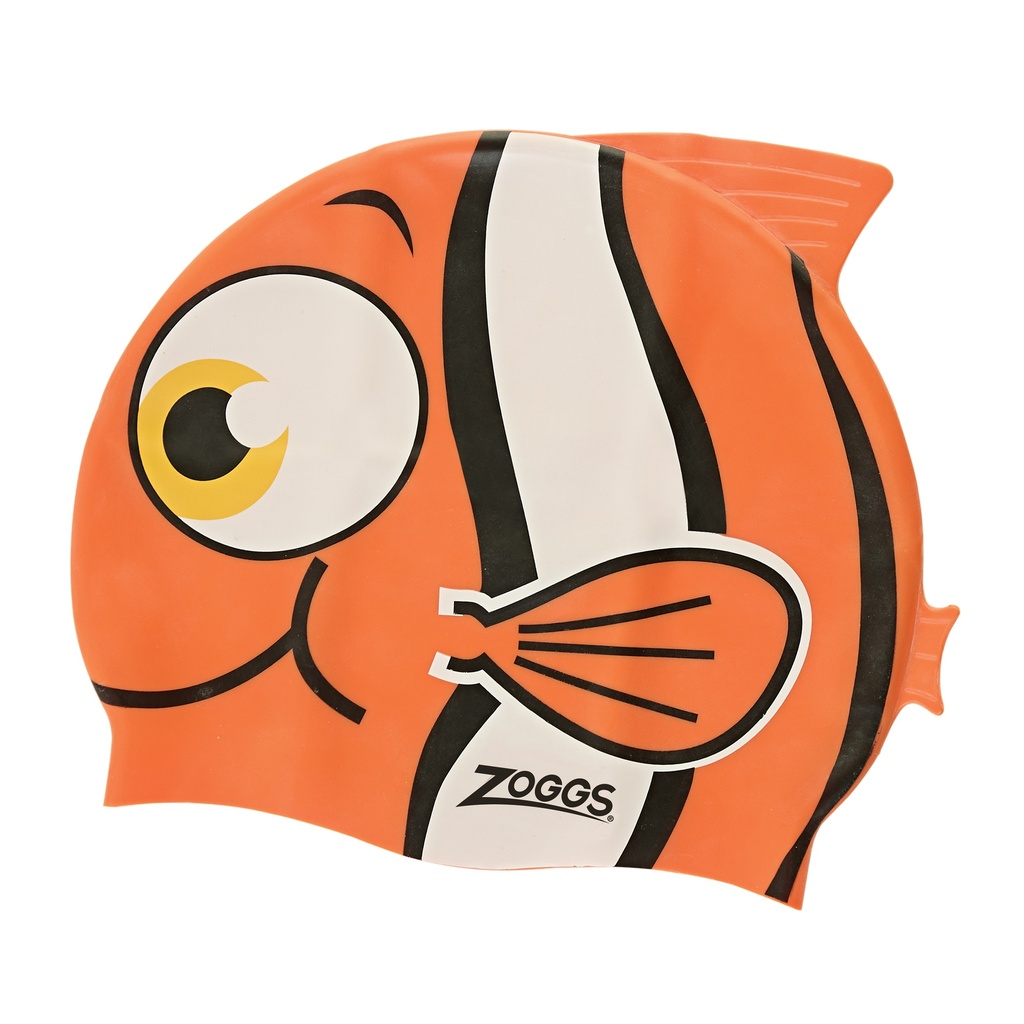 JUNIOR CHARACTER SILICONE CAP-ORANGE FISH