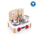 HAPE PLAYFULLY DELICIOUS ΞΥΛ.ΚΟΥΖΙΝΑ & GRILL SET 2 IN 1