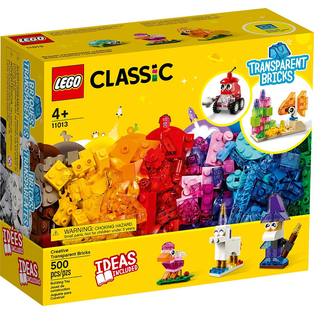 LEGO CLASSIC - CREATIVE TRANSPARENT BRICKS