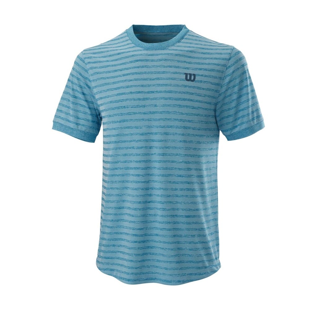 M STRIPE CREW BARR REEF/WH