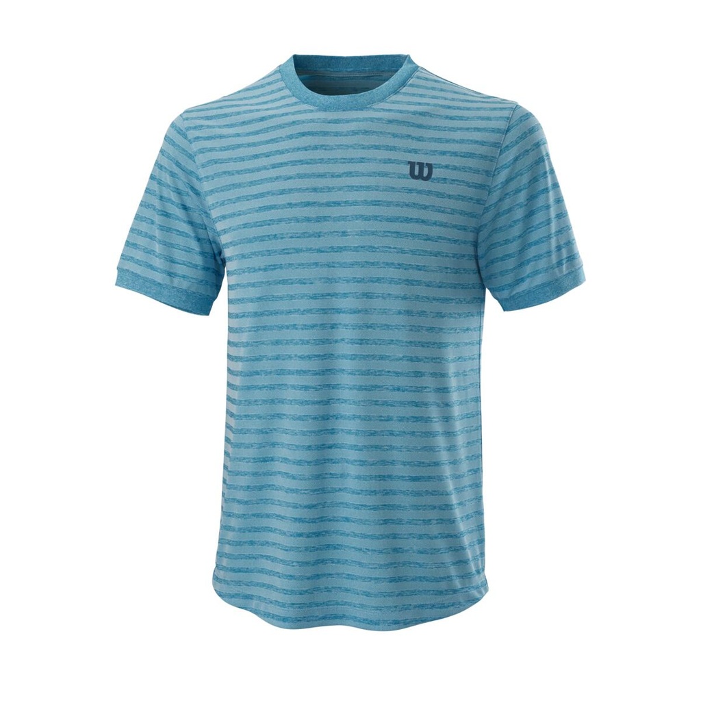 M STRIPE CREW BARR REEF/WH