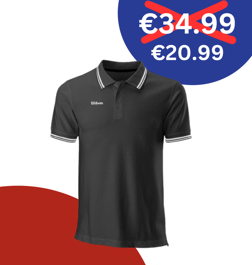 M TEAM II COTTON POLO BK
