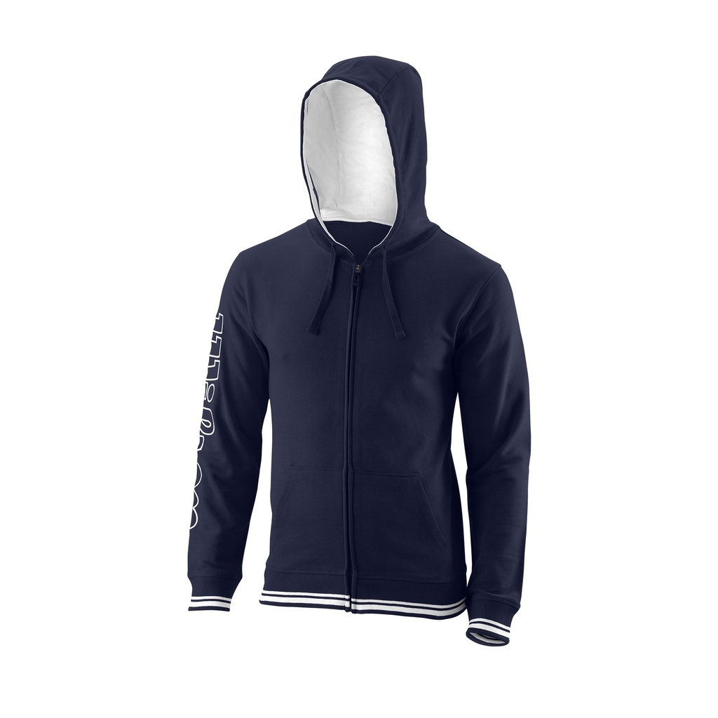M TEAM II FZ HOODY TEAM NAVY