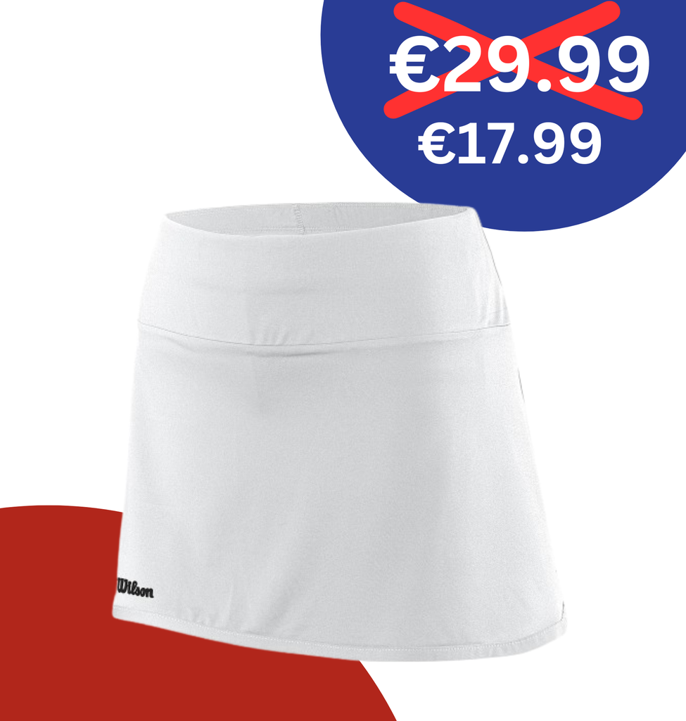 W TEAM II2.5 SKIRT WH