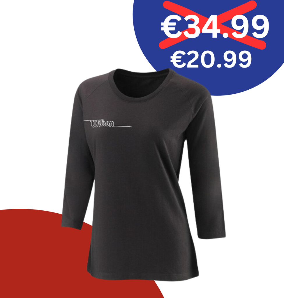 W TEAM II 3/4 SLEEVE TCH TEE BK