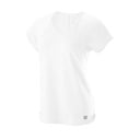 W TRAINING V-NECK TEE WH