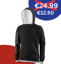 Y TEAM II FZ HOODY TEAM GREE
