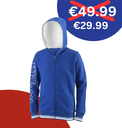 Y TEAM II FZ HOODY TM ROYAL