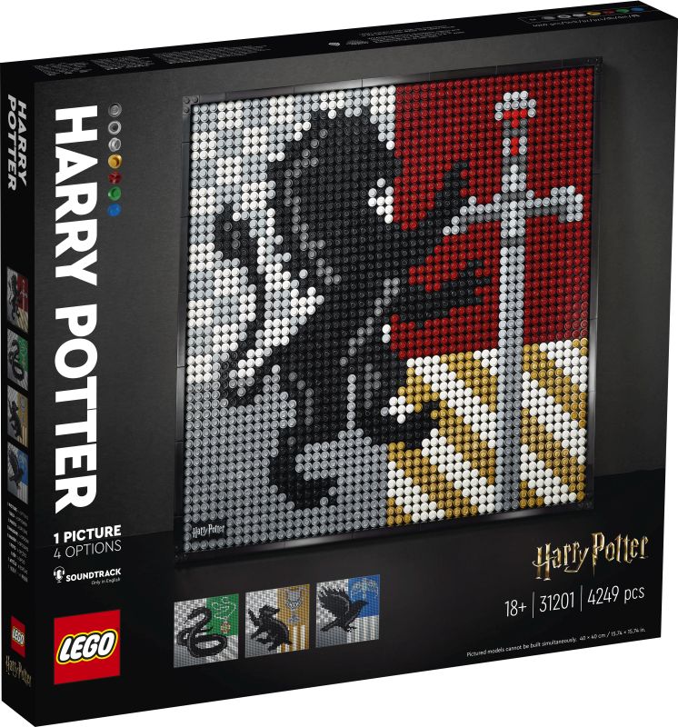 LEGO ART HARRY POTTER HOGWARTS™ CRESTS 