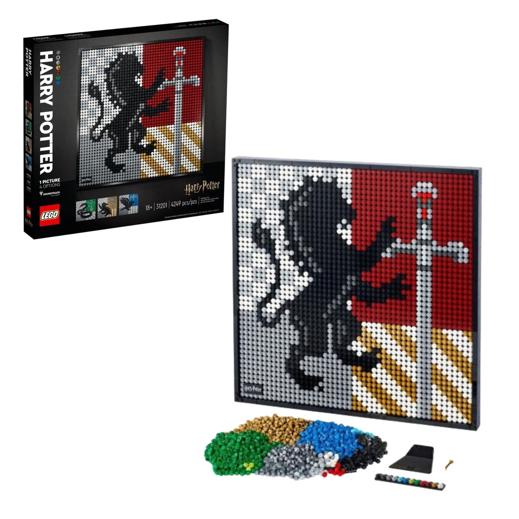 LEGO ART HARRY POTTER HOGWARTS™ CRESTS 