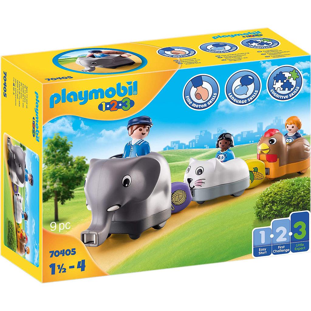 PLAYMOBIL 1.2.3 - ANIMAL TRAIN