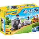 [PM70405] PLAYMOBIL 1.2.3 - ANIMAL TRAIN