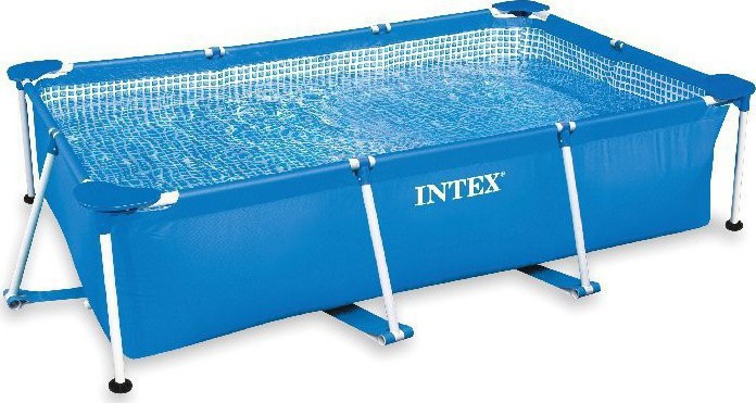 INTEX ΠΙΣΙΝΑ-RECTANGULAR FRAME 2.2m X 1.5m X 0.6m