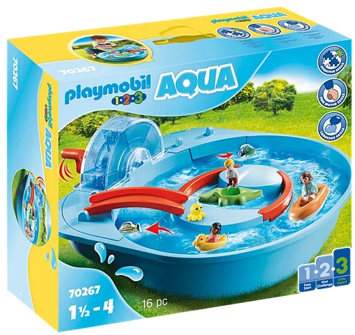 PLAYMOBIL 1.2.3 - AQUA SPLISH SPLASH WATER PARK