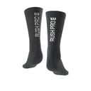 M RUSH PRO CREW SOCK 1PR/PK Bk/Wh
