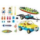PLAYMOBIL FAMILY FUN - BEACH CAR WITH CANOE