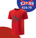 RUSH PRO TECH TEE RD/BK