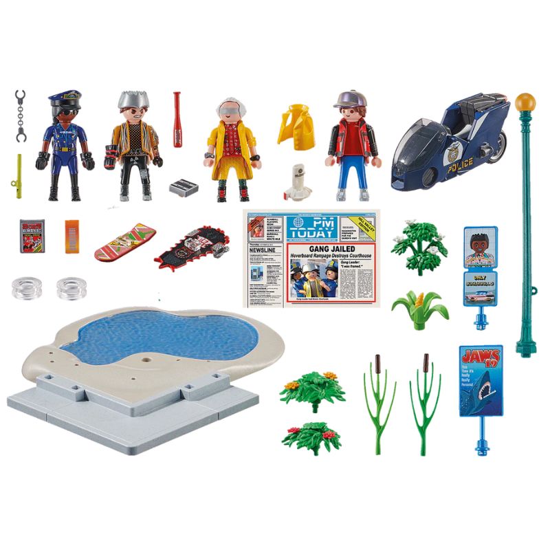 PLAYMOBIL BACK TO THE FUTURE - PART II HOVERBOARD CHASE