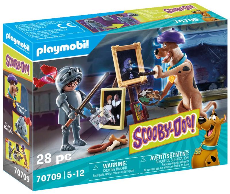 PLAYMOBIL SCOOBY-DOO - ADVENTURE WITH BLACK KNIGHT