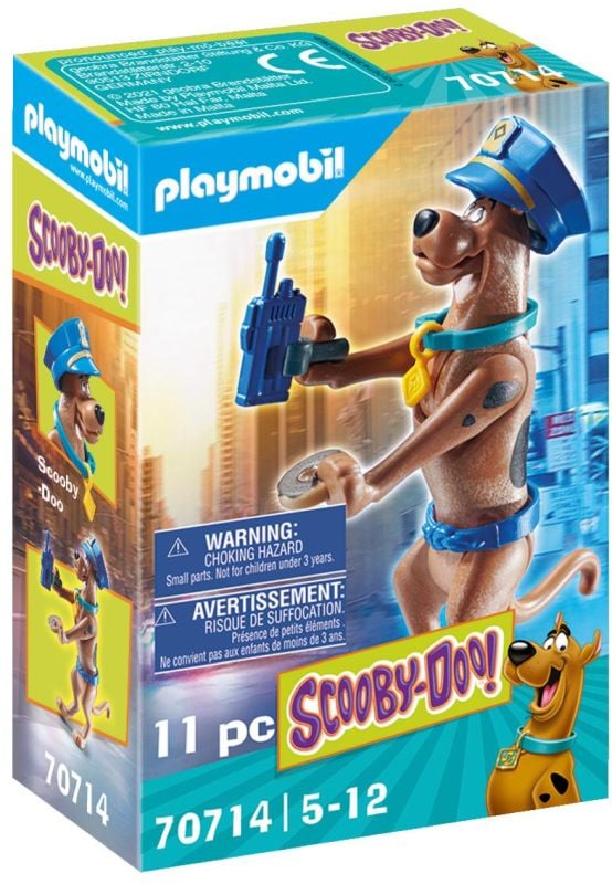 PLAYMOBIL SCOOBY-DOO! - COLLECTIBLE POLICE FIGURE