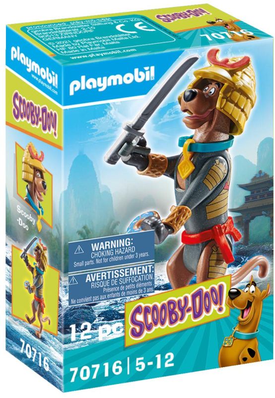 PLAYMOBIL SCOOBY-DOO - COLLECTIBLE SAMURAI FIGURE