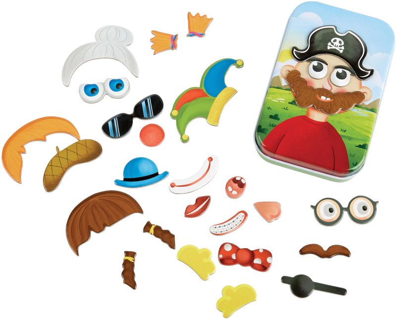 HAPE EARLY EXPLORER ΞΥΛ.MAGNETIC FUNNY FACE