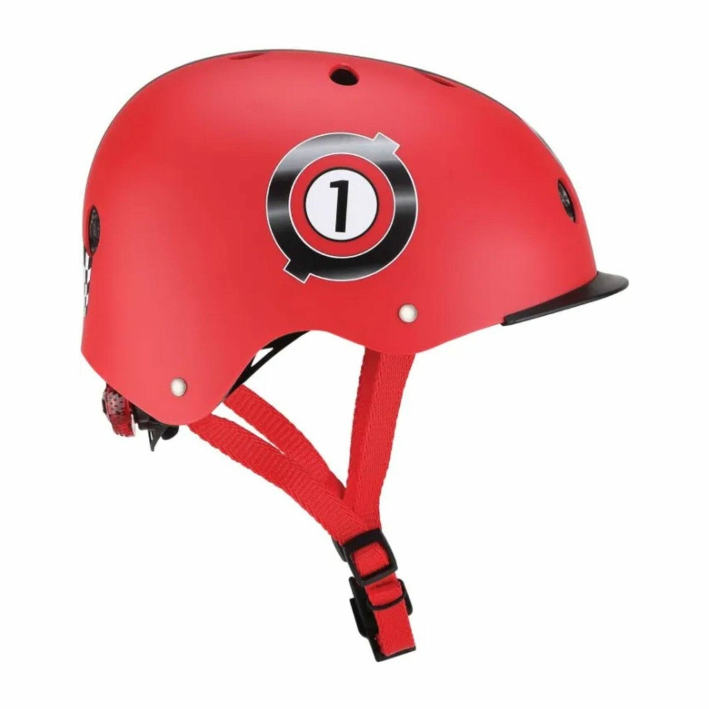 GLOBBER ΚΡΑΝΟΣ ELITE LIGHTS XS/S(48-53cm)NEW RED RACING