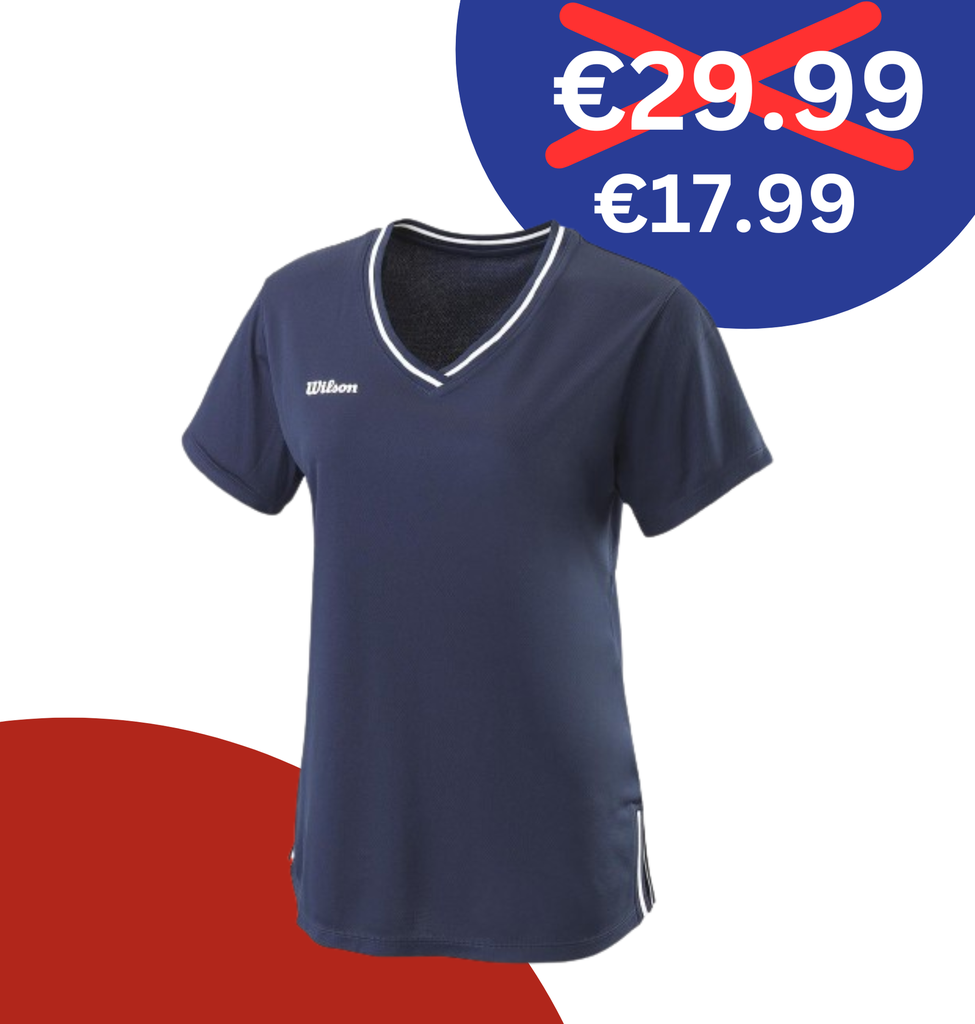 TEAM II V-NECK W TEAM NAVY