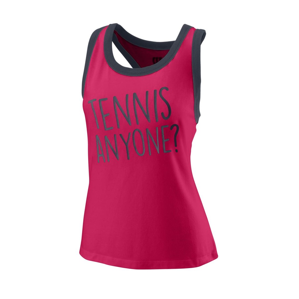 TENNIS ANYONE TECH TANK W LOVE POTN