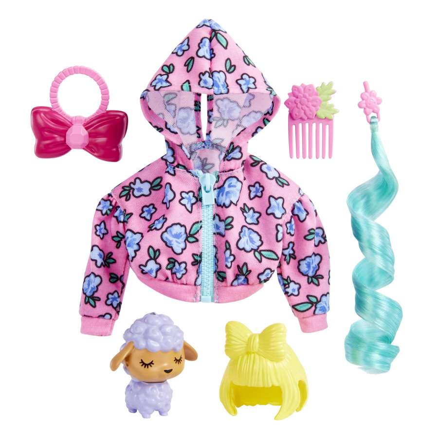 BARBIE EXTRA SET ME ZOAKIA & AKSESOYAR
