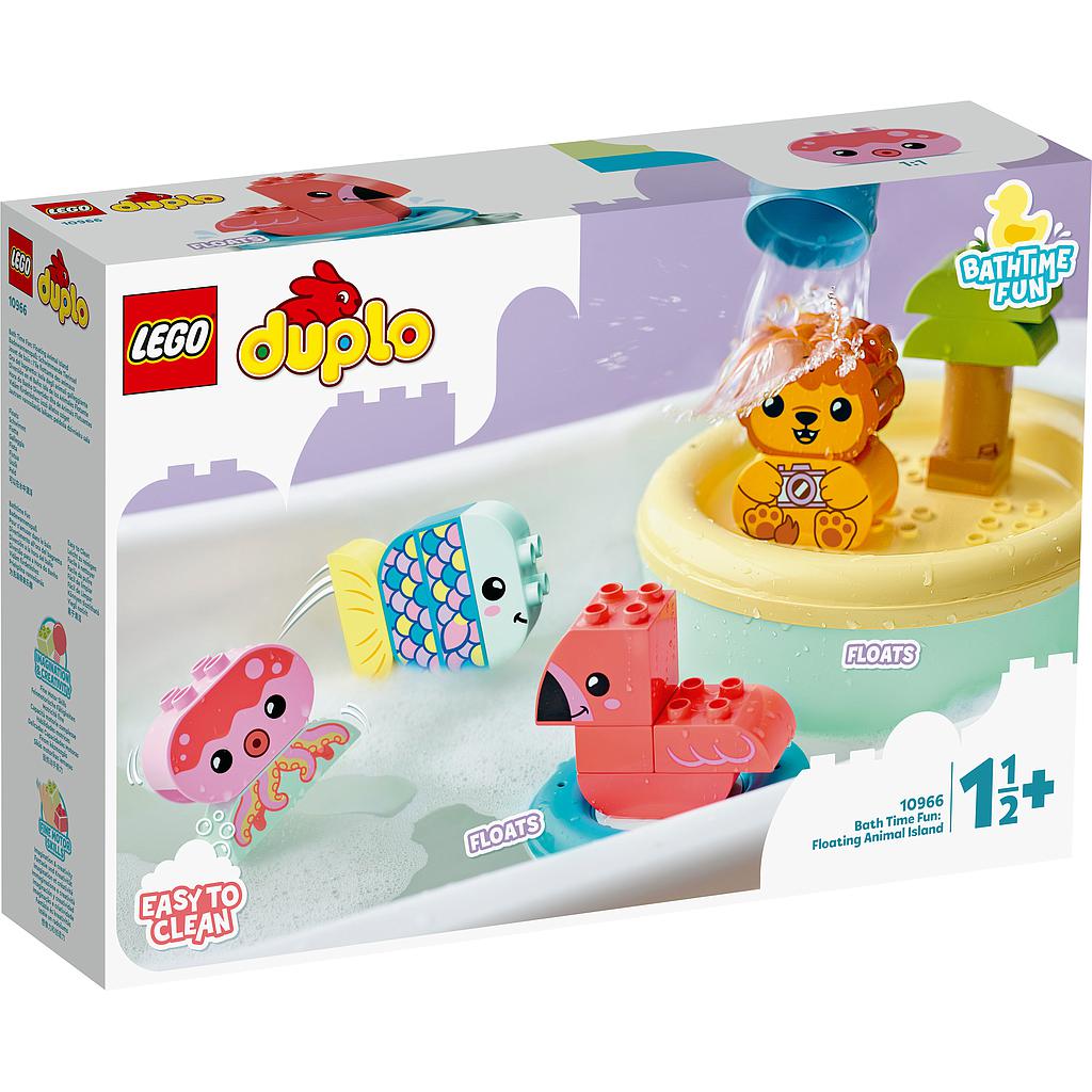 LEGO DUPLO - BATH TIME FUN-FLOATING ANIMAL ISLAND