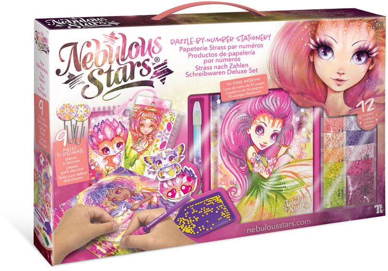 TWT NEBULOUS STARS DAZZLE BY NUMBER STATIONERY