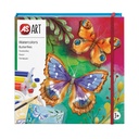 ART WATERCOLORS BUTTERFLIES