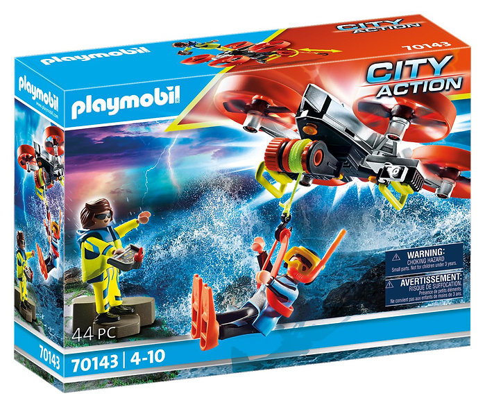 PLAYMOBIL CITY ACTION - DIVER RESCUE WITH DRONE