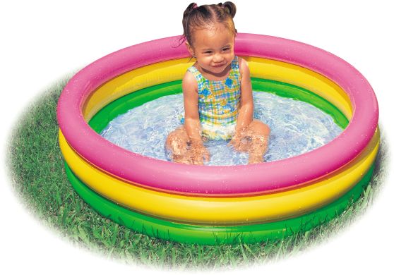INTEX SWIMMING POOL SUNSET GLOW BABY