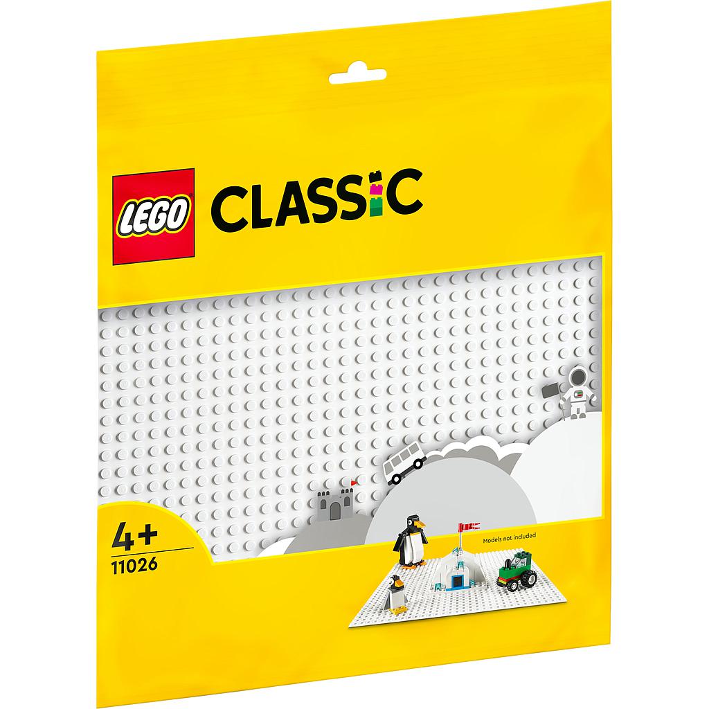 LEGO CLASSIC - WHITE BASEPLATE