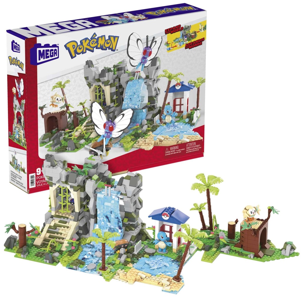 MEGA BLOKS - POKEMON ADVENTURE BUILDER ULTIMATE JUNGLE EXPEDITION