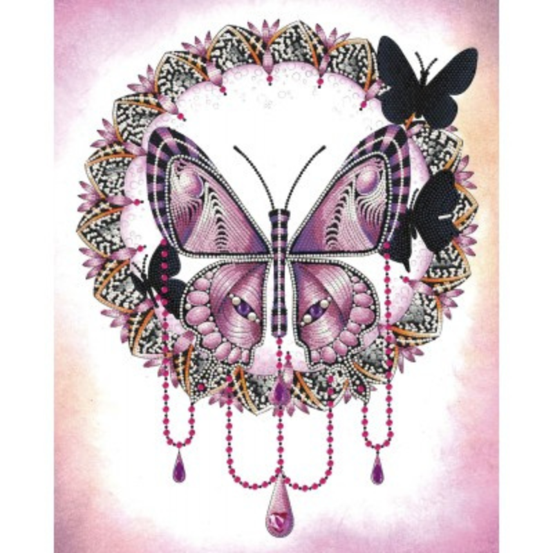 DIAMOND DOTZ BUTTERFLY ART