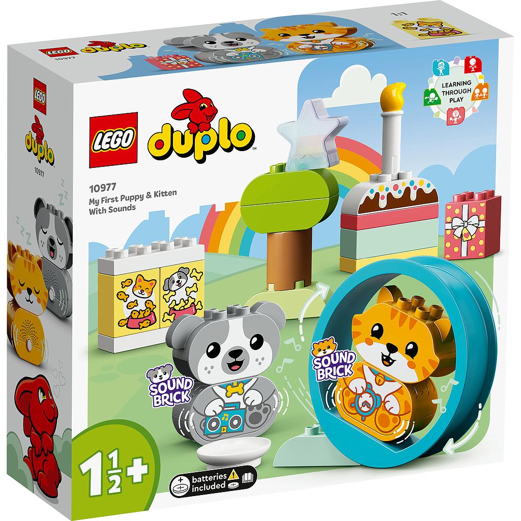 LEGO DUPLO - MY FIRST PUPPY & KITTEN WITH SOUNDS