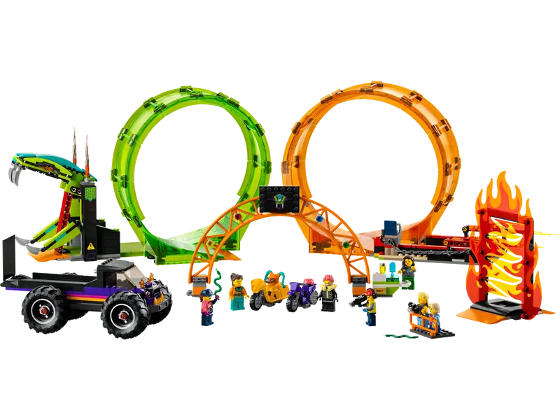 LEGO CITY - DOUBLE LOOP STUNT ARENA