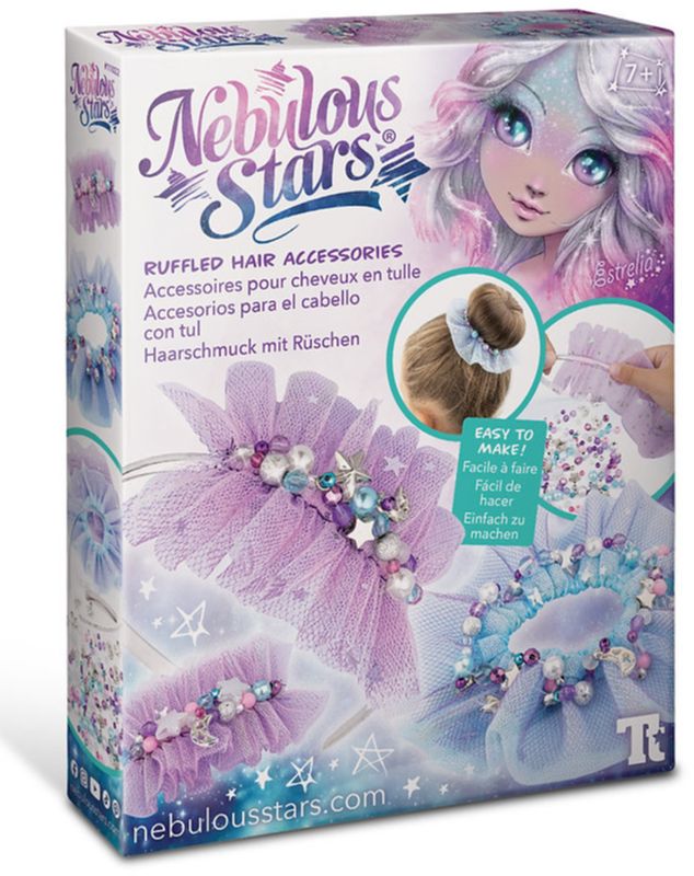 TWT NEBULOUS STARS RUFFLED HAIR ACCESSORIES