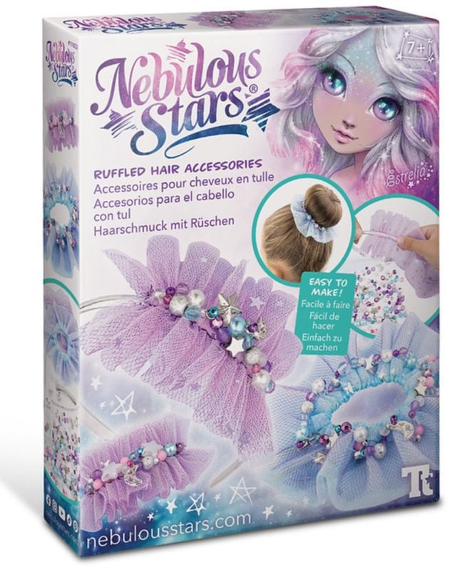 TWT NEBULOUS STARS RUFFLED HAIR ACCESSORIES