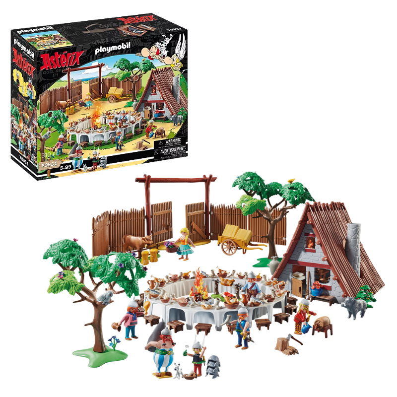 PLAYMOBIL ASTERIX - THE VILLAGE BANQUET